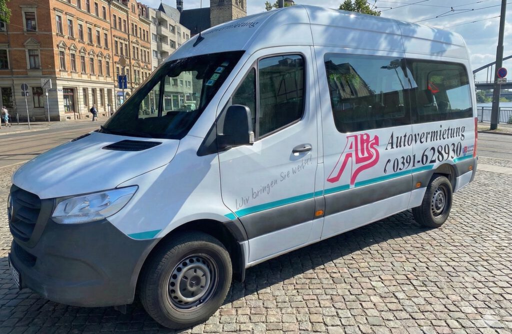 Kleinbus in Magdeburg oder Halle mieten