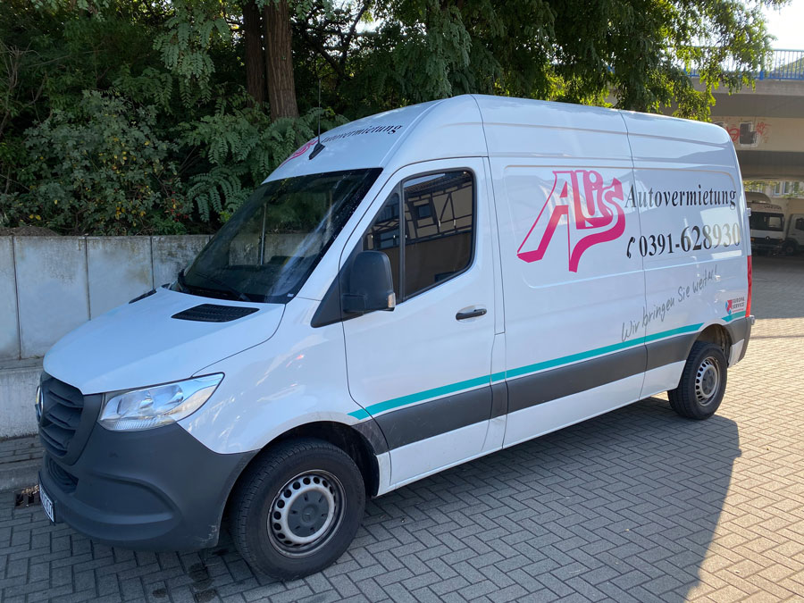 T2 Mercedes Transporter mieten - Alis Autovermietung