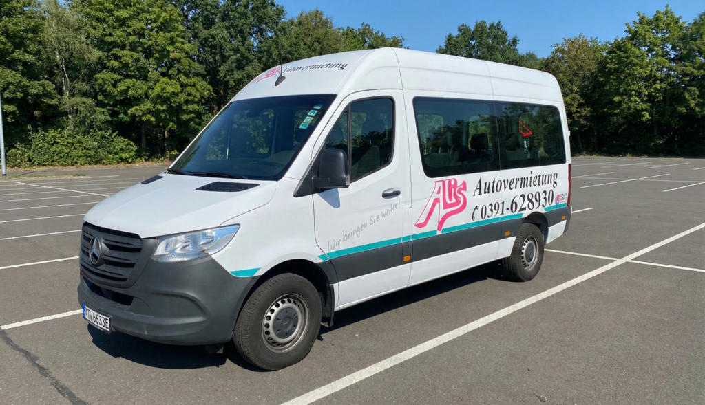 Kleinbus für Umzug mieten in Magdeburg von Alis Autovermietung